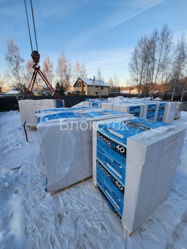Газобетонные блоки Бонолит Дмитров D400 625х250х375 стеновые