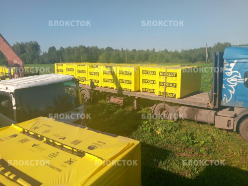 Пеноблоки Istkult D500 625х250х500 стеновые